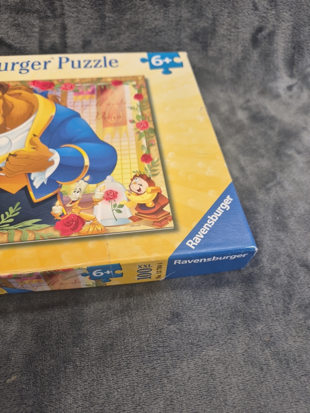 Disney Ravensburger Beauty and the Beast Puzzle - Yellow, Blue, Red - Picture 3 of 8